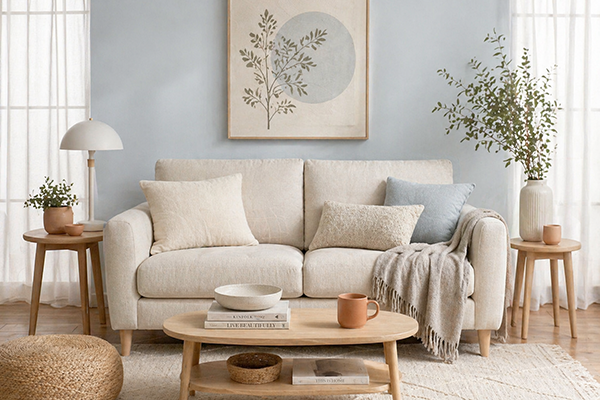Cozy Scandinavian room example